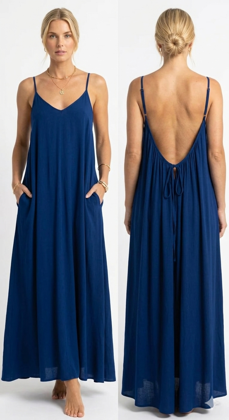 Robe Backless Feminin Studio