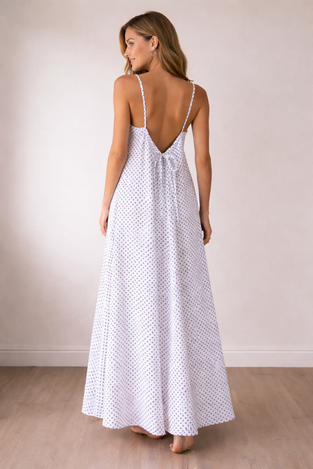 Robe petit pois